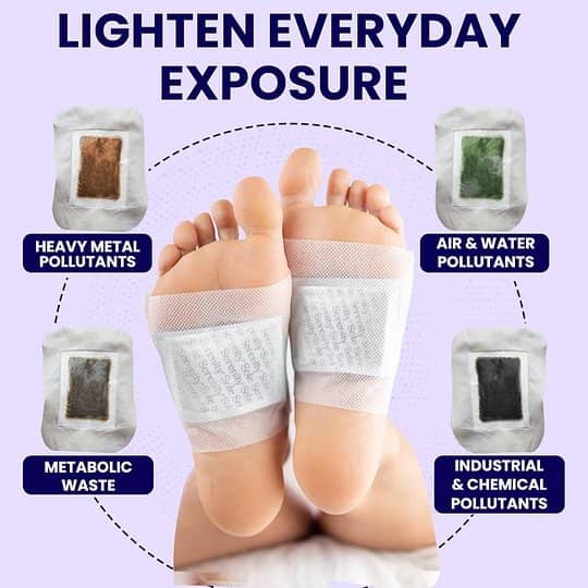 đDeep Sleep Detox Foot PatchđŠ¶ â Cleanse & Slim While You Rest