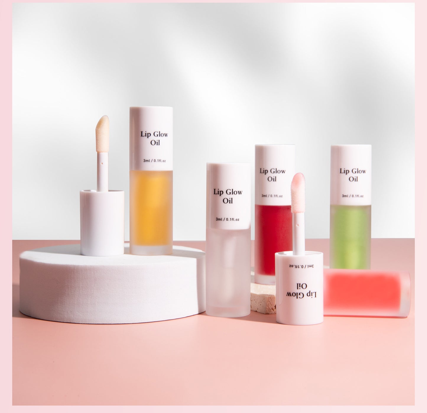 Vaxflite Lip Oil Water-Light Fruit-Infused Lip Stain – 2-in-1 Lipstick&Balm