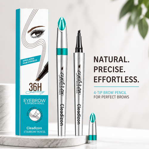 BUY 1 GET 1 FREE 🎉 4-Tip Eyebrow Pencil Natural Hair-Like Brows In Seconds